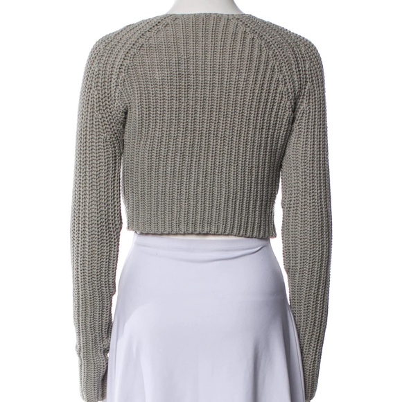 T by Alexander Wang Bateau Neckline SweaterDescription T by Alexander Wang Cropp - Picture 4 of 4